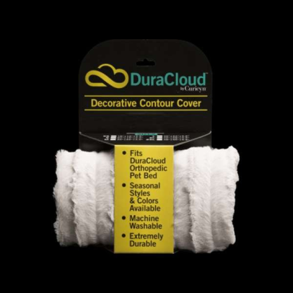 Sand - DuraCloud Orthopedic Pet Bed and Crate Pad Contour Cover - Small