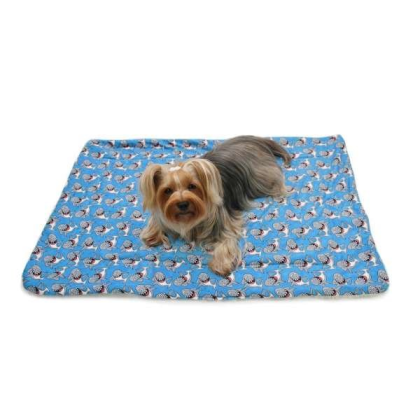 Blue - Ultra Soft Minky/Plush Silly Sharks Blanket - One Size