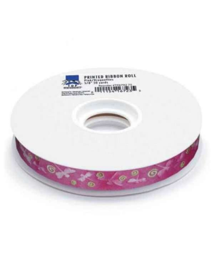 Dragonflies - 50-Yard Printed Ribbon Rolls - 50 Yards