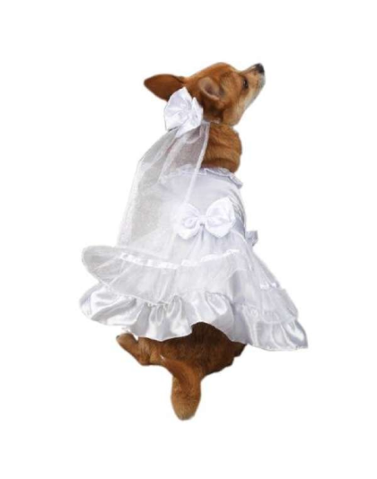 White - East Side Coll Yappily Ever After Wedding Dress - Small