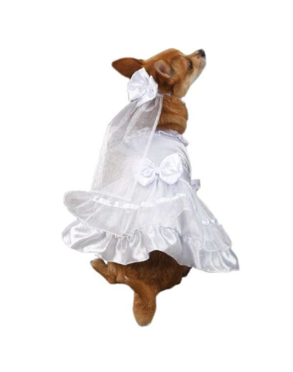 White - East Side Coll Yappily Ever After Wedding Dress - XXsmall