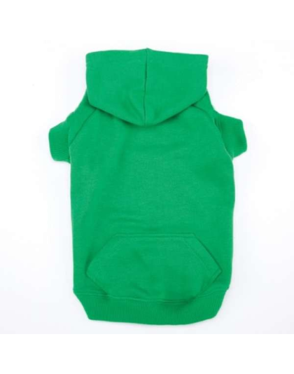 Green - Casual Canine Basic Hoodie  - Small