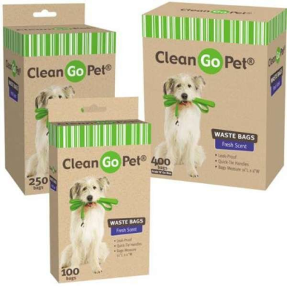 Clean Go Pet Fresh Scented Doggy Waste Bags 400 Ct - 400 Count