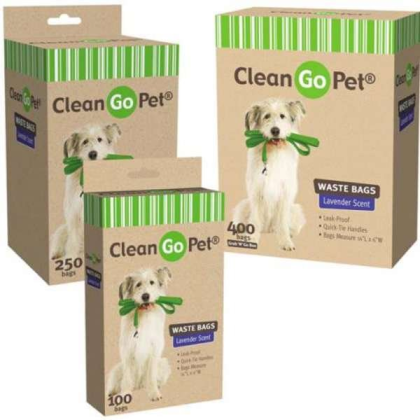 Clean Go Pet Lavender Scent Doggy Waste Bags 400Ct - 400 Count