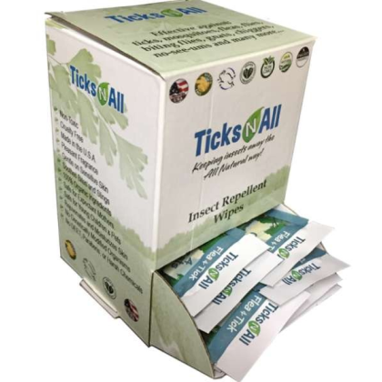 All Natural Flea and Tick Wipes 4 Cats (50 count.) - 50 count