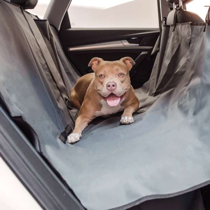 Grey - GF Pet  Pet Hammock Seat Cover - One Size 58" X 57"