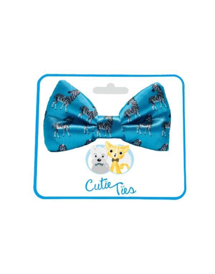 Blue - Cutie Ties Dog Bow Tie - One Size