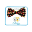 Candy Corn - Cutie Ties Dog Bow Tie - One Size