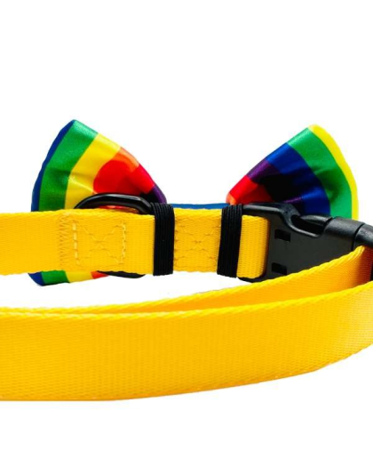 Pride Flag - Cutie Ties Dog Bow Tie - One Size