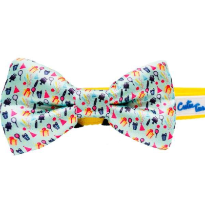 Happy Birthday - Cutie Ties Dog Bow Tie - One Size