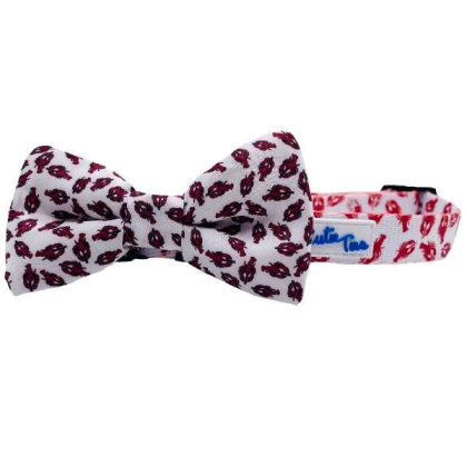 Lobster White - Cutie Ties Dog Bow Tie - One Size