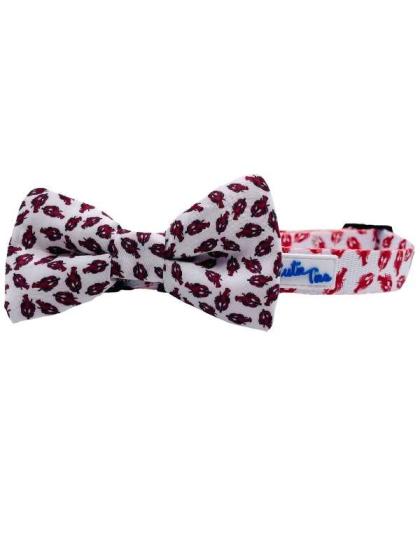 Lobster White - Cutie Ties Dog Bow Tie - One Size
