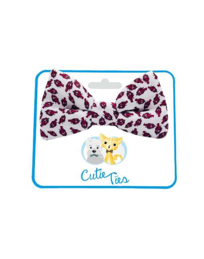 Lobster White - Cutie Ties Dog Bow Tie - One Size