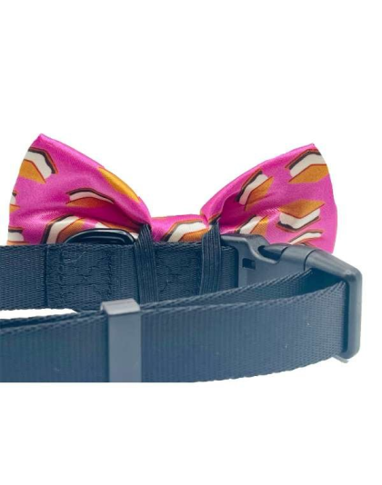 S'mores Purple - Cutie Ties Dog Bow Tie - One Size