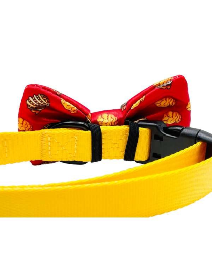 Nuggest & Fries - Cutie Ties Dog Bow Tie - One Size
