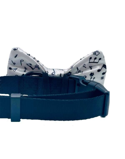 Music Notes - Cutie Ties Dog Bow Tie - One Size