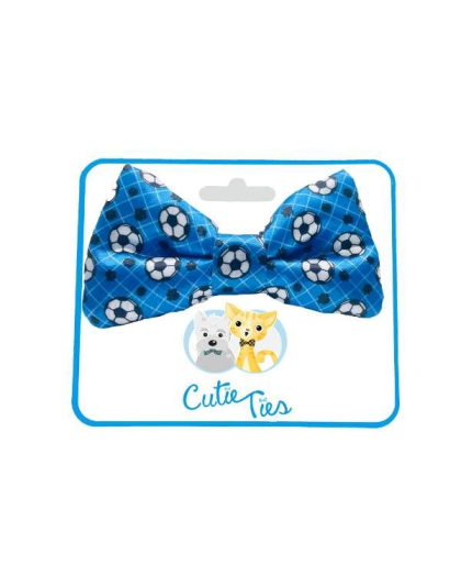 Soccer Ball - Cutie Ties Dog Bow Tie - One Size