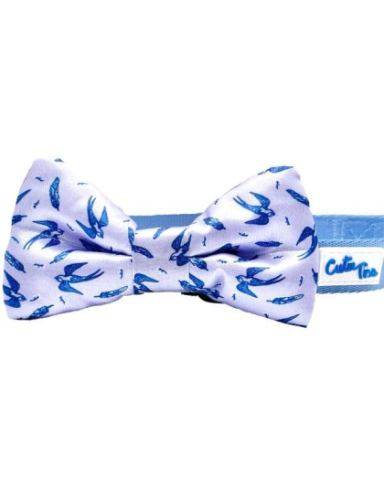 Swallow & Feather - Cutie Ties Dog Bow Tie - One Size