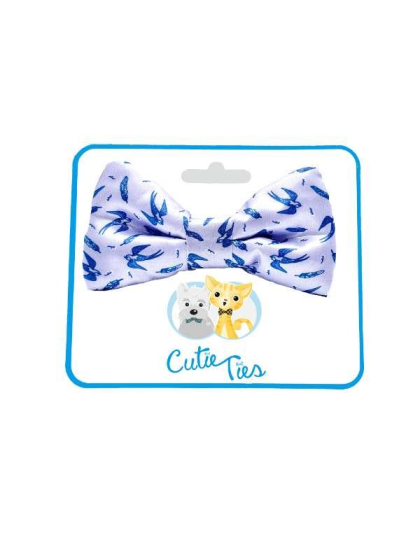Swallow & Feather - Cutie Ties Dog Bow Tie - One Size