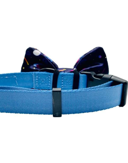Space Planets - Cutie Ties Dog Bow Tie - One Size