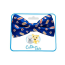 Baseball/Hotdogs - Cutie Ties Dog Bow Tie - One Size