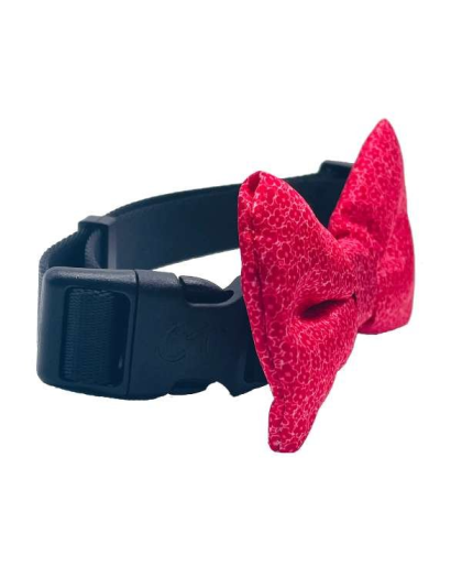 Tiny Flowers - Cutie Ties Dog Bow Tie - One Size