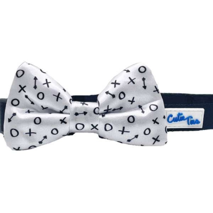 Hugs/Kisses - Cutie Ties Dog Bow Tie - One Size