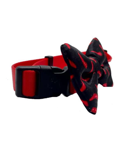 Chili Peppers - Cutie Ties Dog Bow Tie - One Size