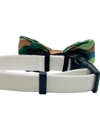 Army Camo - Cutie Ties Dog Bow Tie - One Size