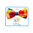 Rainbow Tie Dye - Cutie Ties Dog Bow Tie - One Size