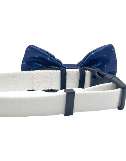 Moon & Stars - Cutie Ties Dog Bow Tie - One Size