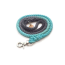 Grey and Aqua  - Rope Dog Leash - 6 ft