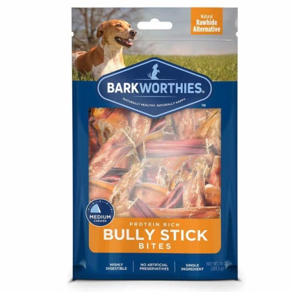 Barkworthies Bully Stick - Bites   - (Net Wt. 10 oz. SURP)