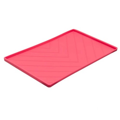 Watermelon - Messy Mutts Silicone Food Mat Raised Edge  - Large 24" x 16"
