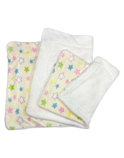 Yellow - Ultra Plush Colorful Stars Blanket - 50" x 30"