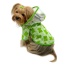 Blue - Clear View Froggy Raincoat with Fleece Lining and Detachable Hood - L