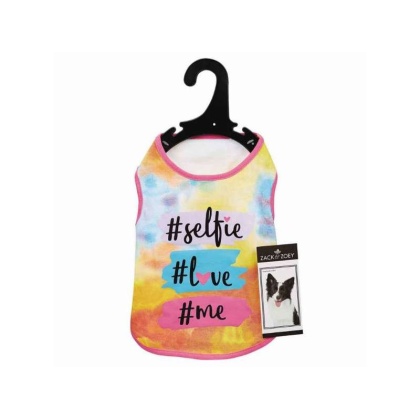 ZZ Hashtag Selfie Love Me Tank S - Small