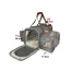 Platinum Gray - Mr. Peanut's Gold Series Big Apple Size Double Expandable Pet Carrier -