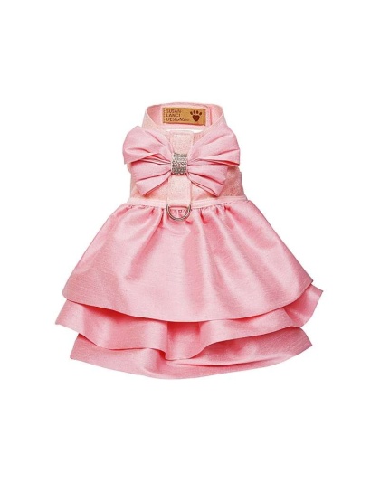 Puppy Pink Glitzerati  - Susan Lanci Designs Puppy Pink Glitzerati Madison Dress - Medium