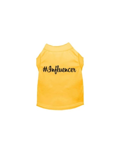 YELLOW - #Influencer Shirt - Large