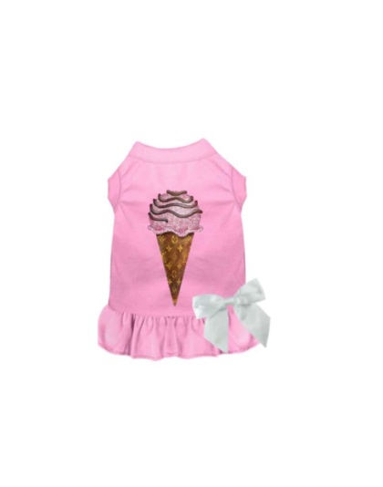 PINK - My Favorite Chewy Vuitton Ice Cream Dress - 2X Large