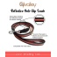 Black  Line - Reflective Anti-Slip Snap Leash (4ft x 3/4in) - 4ft x 3/4in