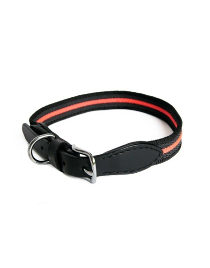 Alvalley Reflective Anti-Slip Dog Collar with Buckle (26 in x 1 in) - 26 in x 1 in