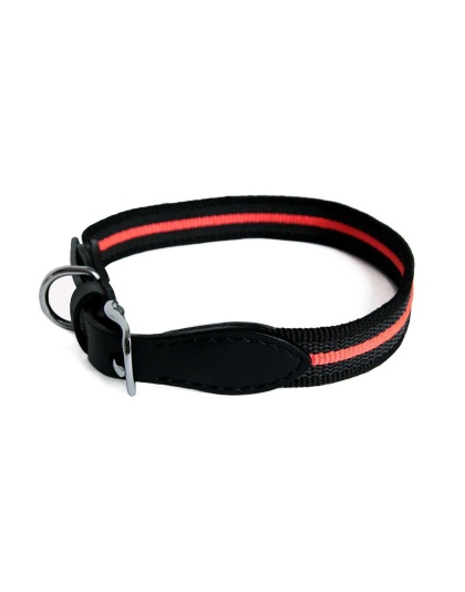 Alvalley Reflective Anti-Slip Dog Collar with Buckle (26 in x 1 in) - 26 in x 1 in
