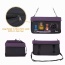 Purple - JESPET & GOOPAWS Dog Booster Seats for Cars, Portable Dog Car Seat Travel Carrier with Seat Belt for 24lbs Pets - 16" L x 13" D x 9" H