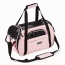 Pink - JESPET Soft-Sided Kennel Pet Carrier for Small Dogs, Cats, Puppy, Airline Approved Cat Carriers Dog Carrier Collapsible, Travel Handbag & Car Seat - 17" x 9" x 11.5"