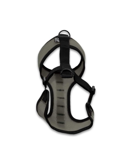 Shark Skin Gray - K9 Sport Harness - Large (17-19" Neck 17-24" Chest)
