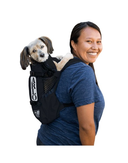 Jet Black - K9 Sport Sack Air 2 - Medium (17"-20" from collar to tail)