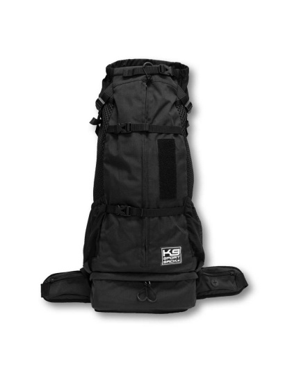 Midnight Black - K9 Sport Sack Knavigate - Small (13"-17" from collar to tail)