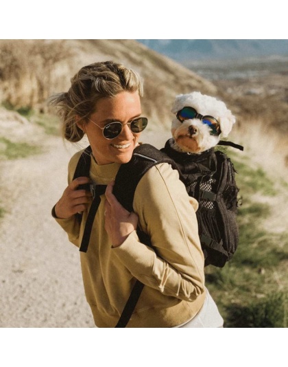 Jet Black - K9 Sport Sack PLUS 2 - Large (20"-23" from collar to tail)